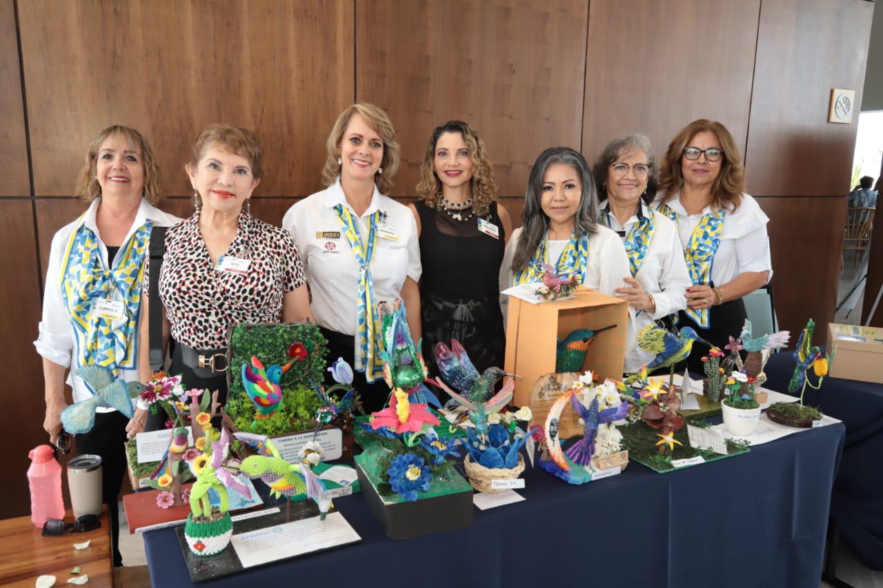 $!Lupita Esparza, Rita Ortegón, Angélica Martín de Madero, Natasha Moguel, Lupita Huerta y Chelita Arellano.