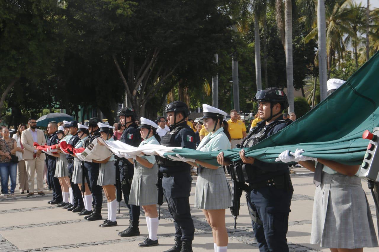$!Autoridades conmemoran en Culiacán 271 aniversario del natalicio de Miguel Hidalgo y Costilla