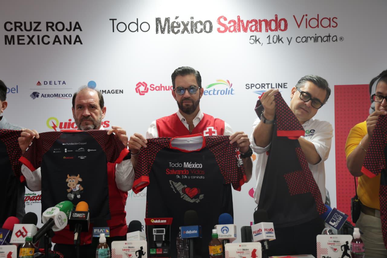 $!Cruz Roja anuncia la carrera ‘Todo México Salvando Vidas’, en Sinaloa