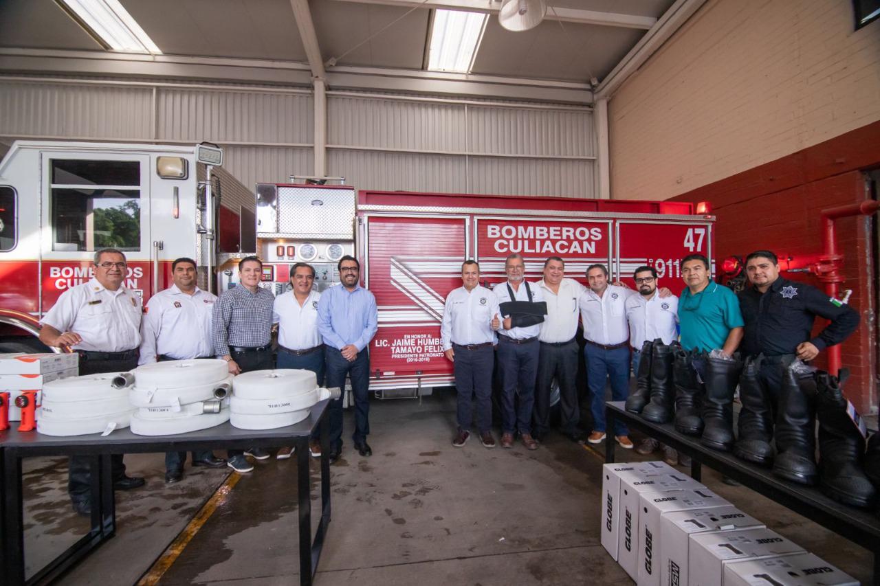 $!Gobierno de Culiacán promete la construcción de dos bases de bomberos