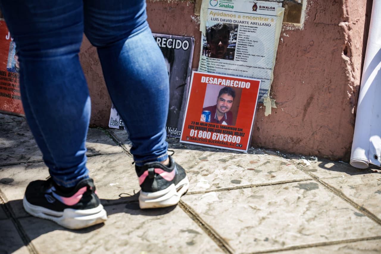$!El rostro de personas desaparecidas en Sinaloa ocupará un mural en Culiacán