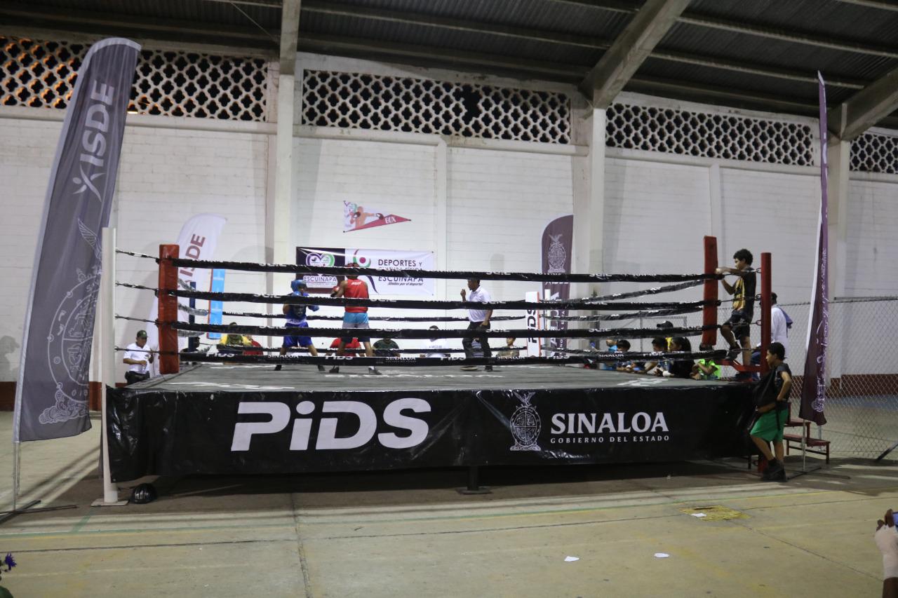 $!Reinauguran ring de boxeo en Escuinapa