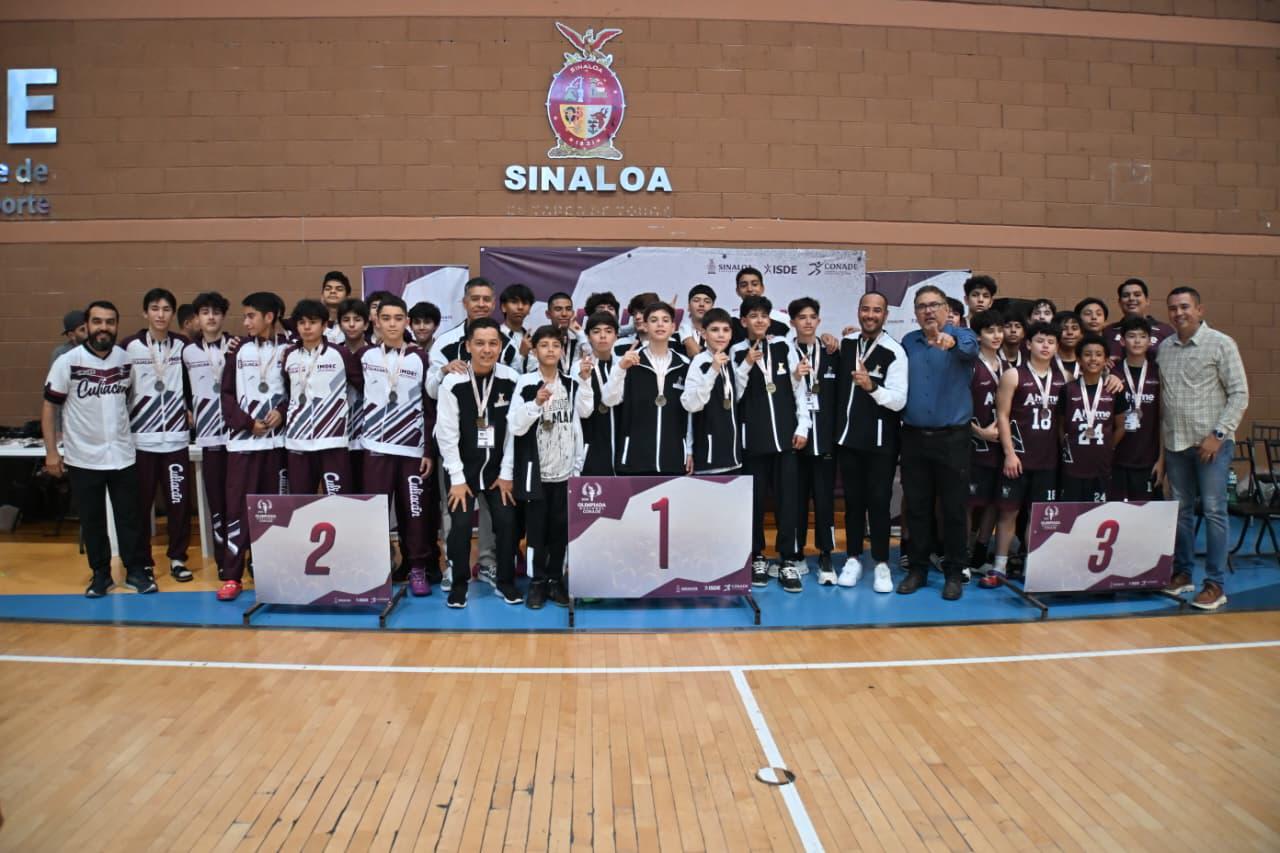 $!Mazatlán conquista doble oro en Sub 14 y se consolida en la Olimpiada Estatal