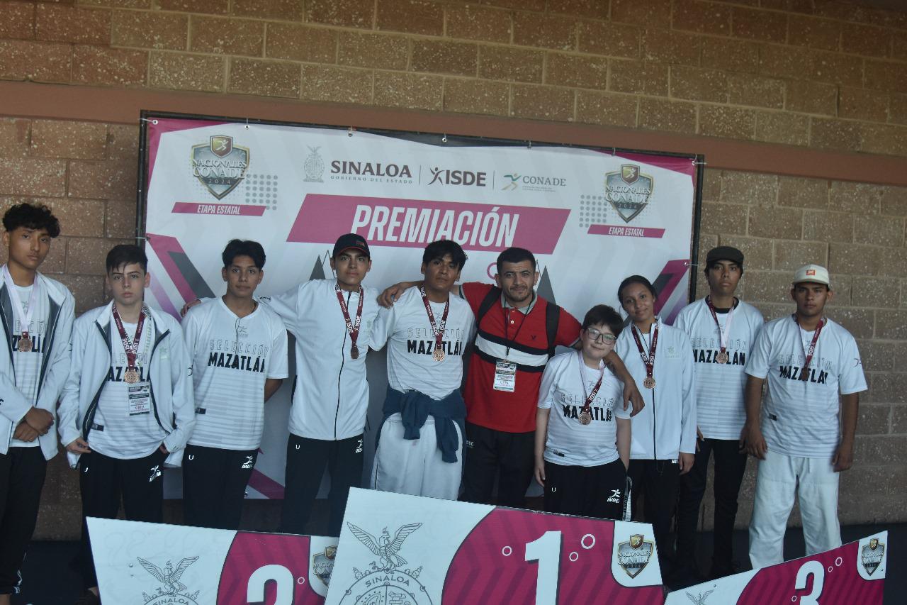 $!Duplica la selección de judo de Mazatlán las medallas en el estatal