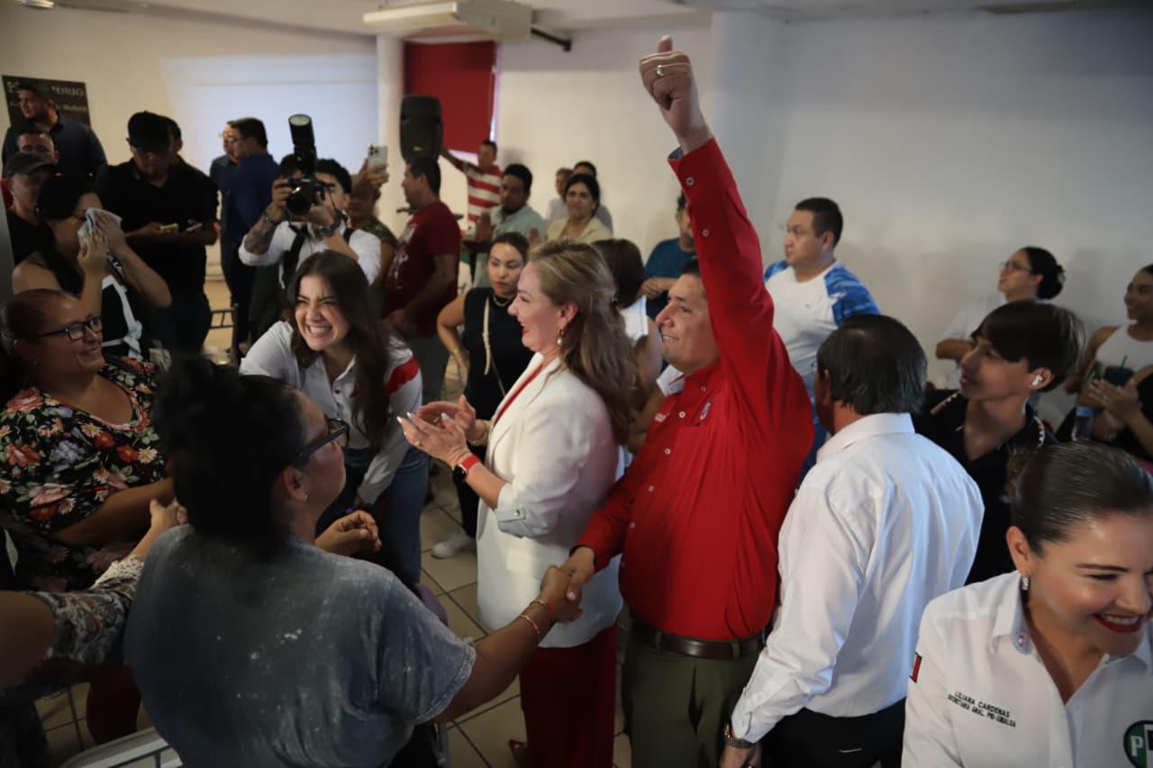 $!Maribel Chollet asume la dirigencia del PRI en Mazatlán con el reto de revitalizar al partido