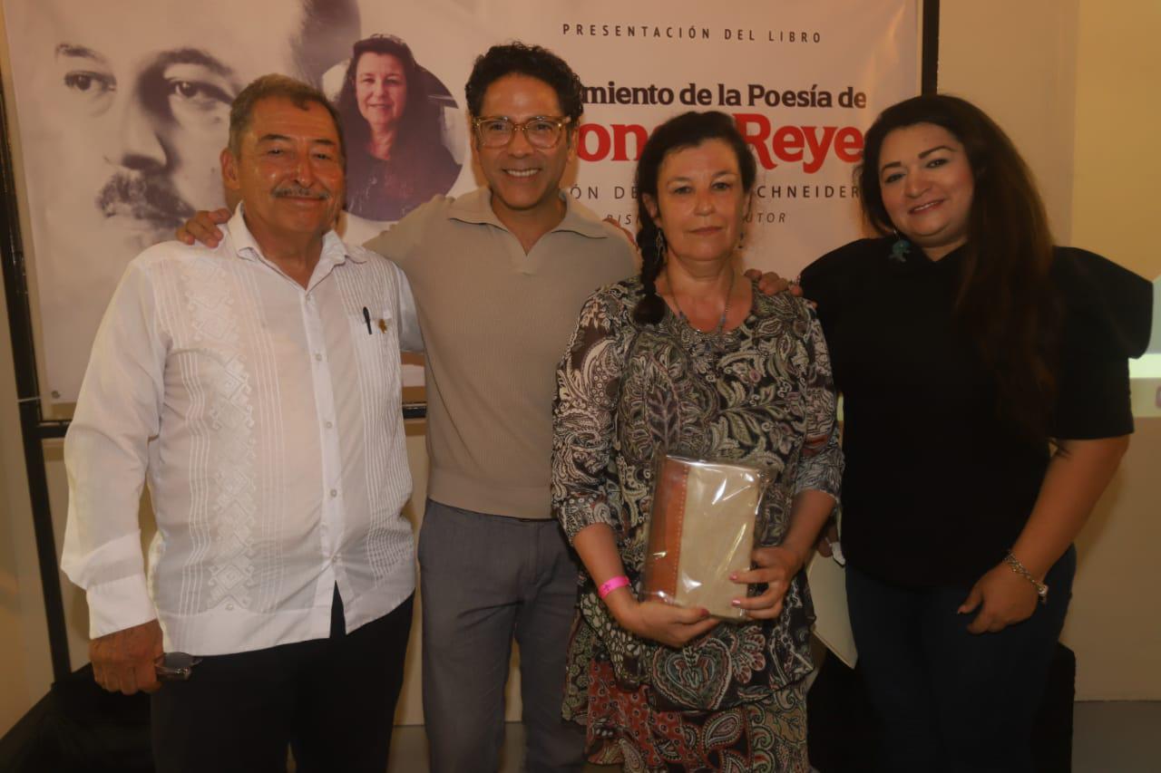 $!José Manuel Jiménez Morales, Juan Alfonso Mejía, Sylvia Schneider y Karina Castillo.