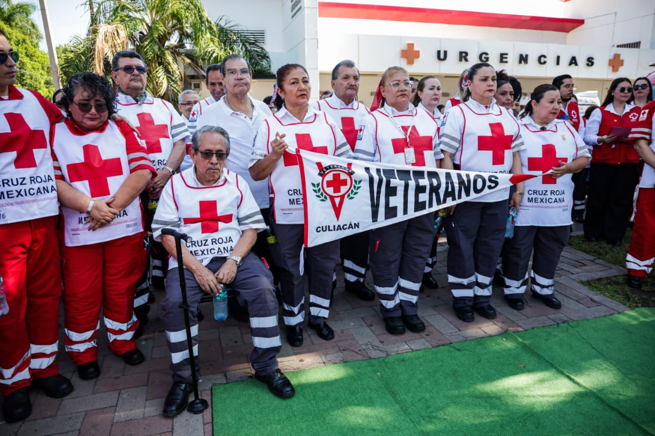 $!Cruz Roja Culiacán honra a sus héroes caídos durante celebración del Día del Socorrista