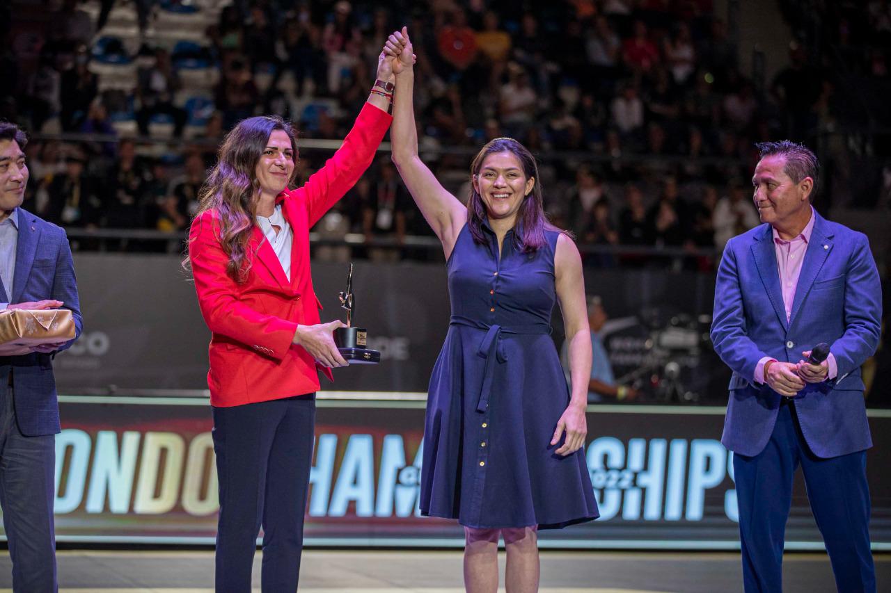 $!María del Rosario Espinoza anuncia su retiro del taekwondo