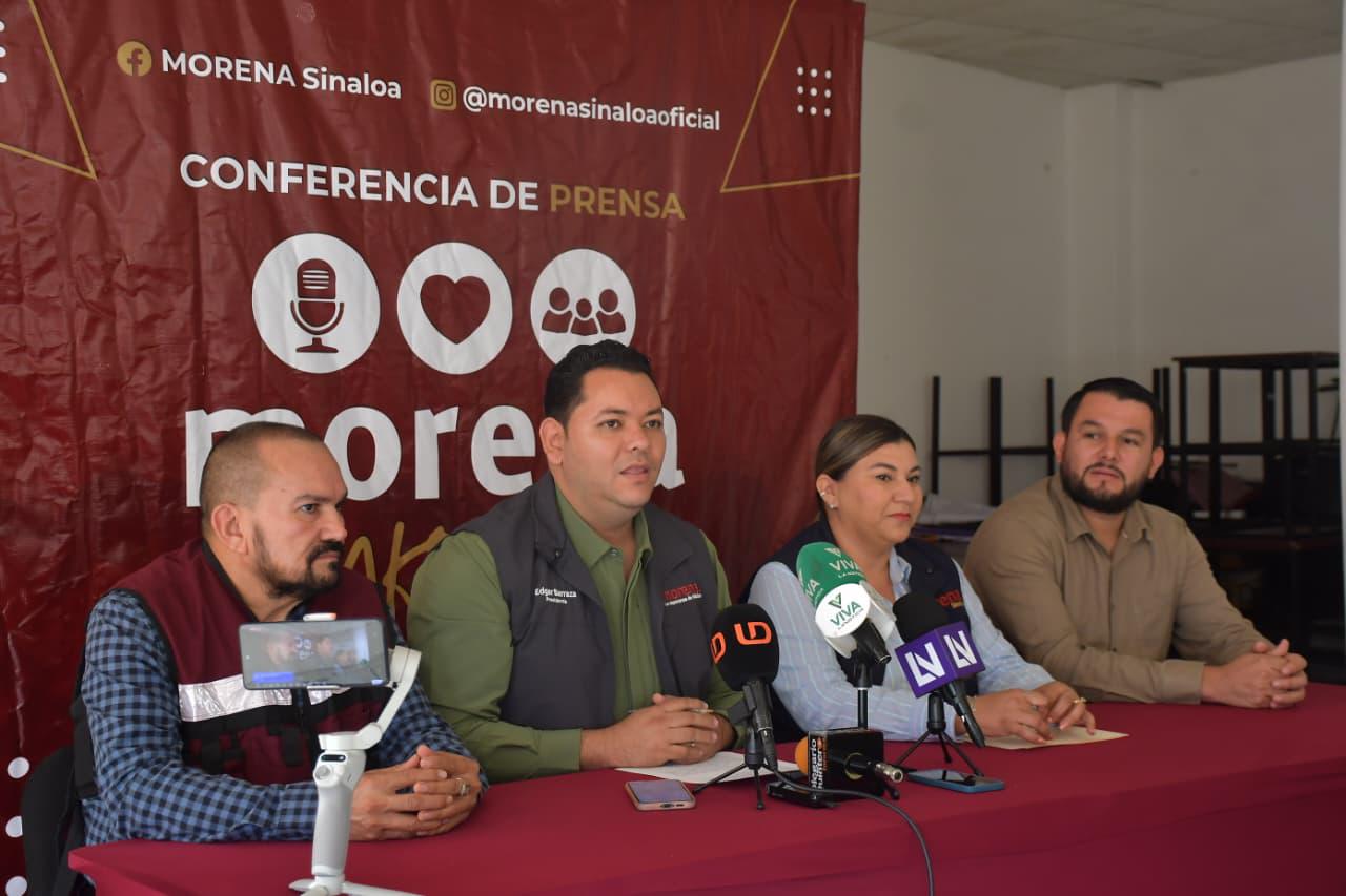 $!Lo importante es evitar la impunidad en ataque contra diputados de MC en Culiacán: Morena Sinaloa