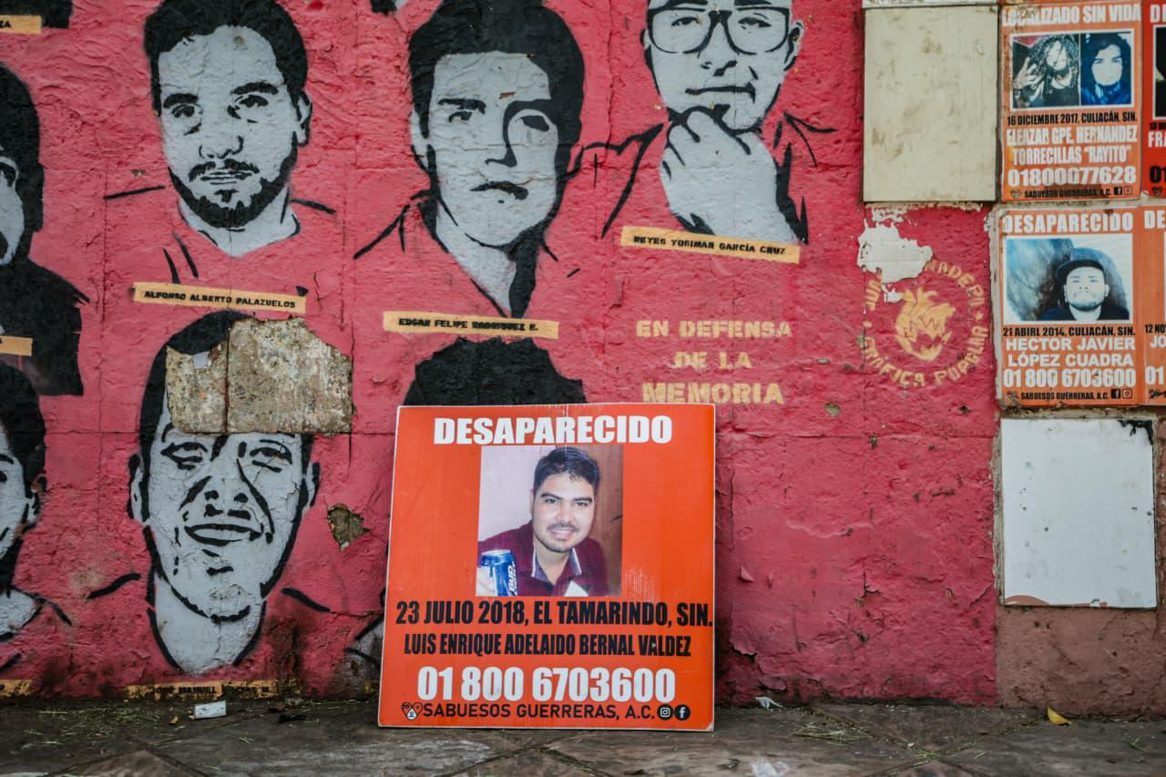 $!El rostro de personas desaparecidas en Sinaloa ocupará un mural en Culiacán