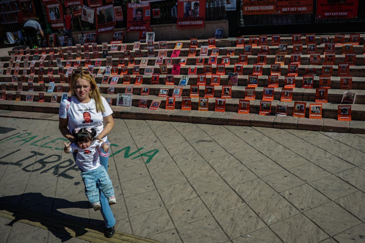 $!Devela Sabuesos Guerreras memorial de personas desaparecidas en Culiacán