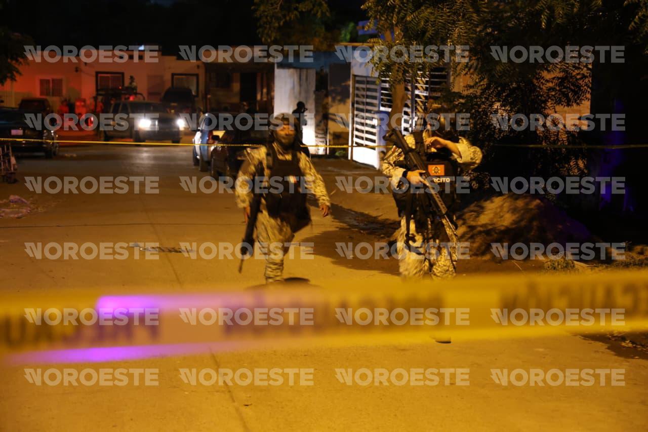 $!Balean a un hombre en el fraccionamiento San Antonio, en Mazatlán