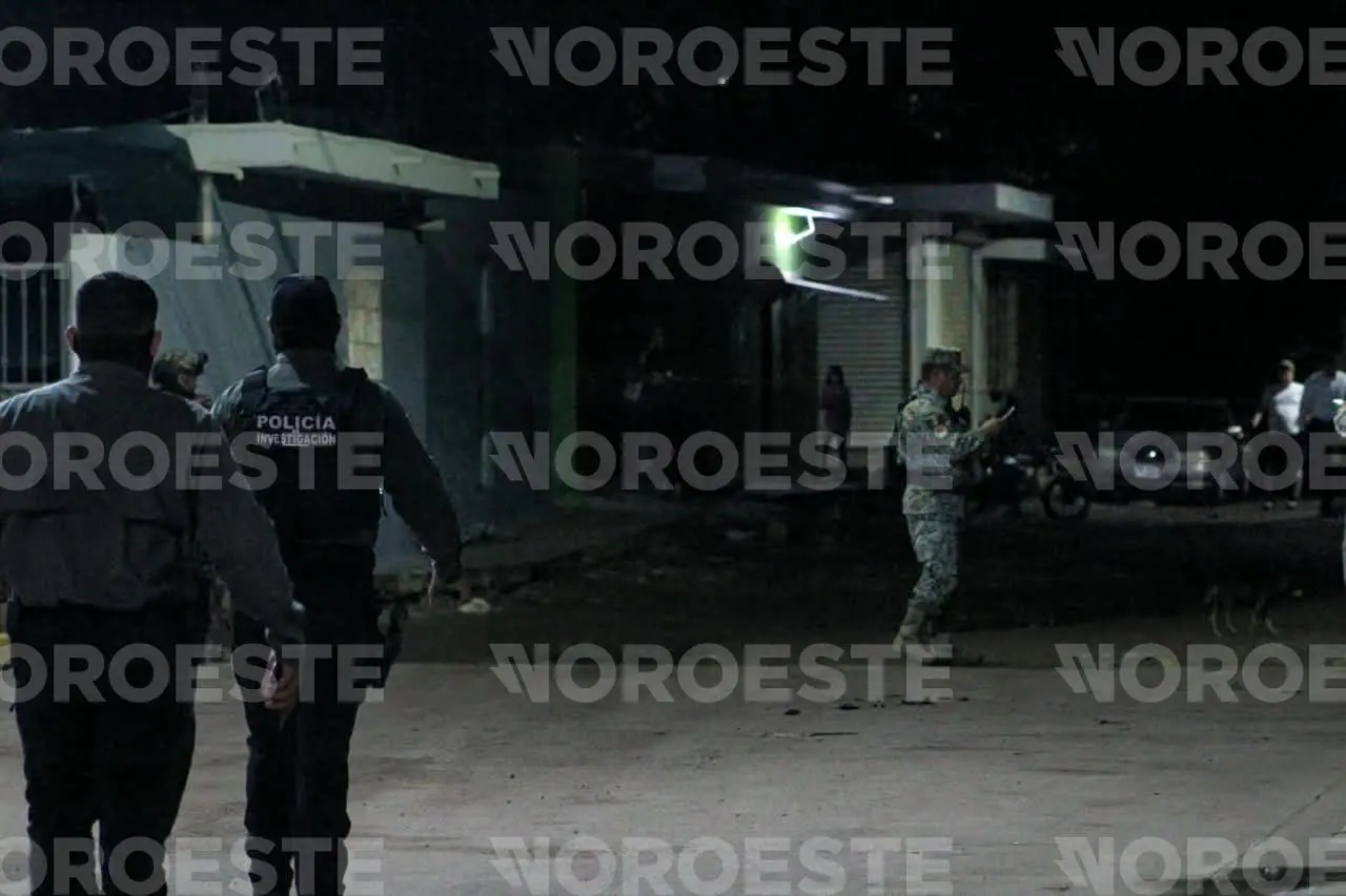 $!Un muerto, dos heridos y un detenido tras ataque armado en la colonia 5 de Febrero, en Culiacán