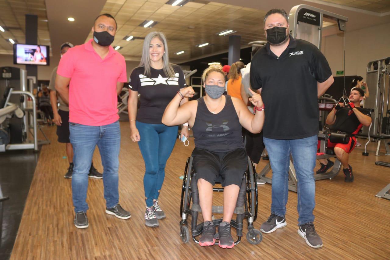 $!Rosa María Guerrero continúa su preparación rumbo a Juegos Paralímpicos