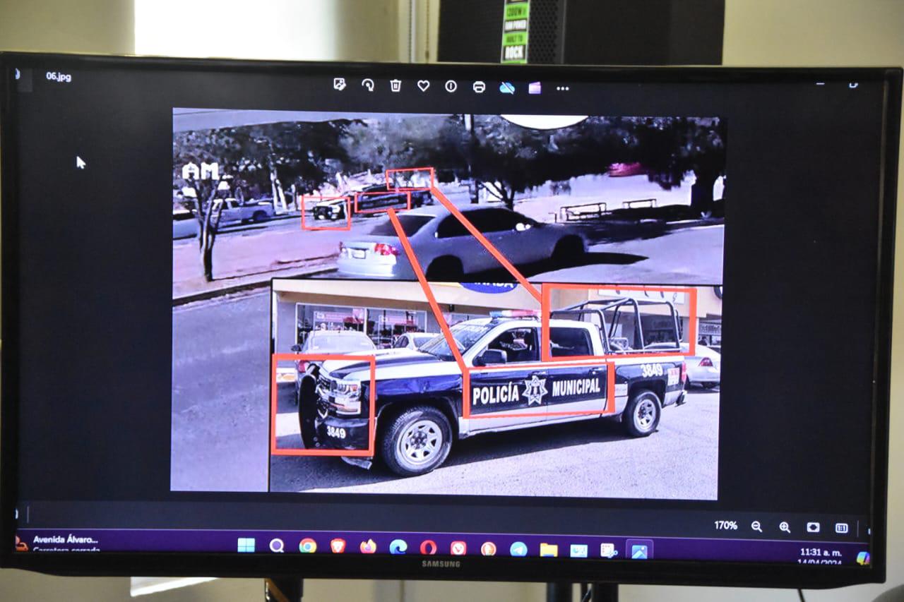 $!Cuén Ojeda muestra video del momento en que Luis Alonso García Corrales y amigo fueron detenidos por policías