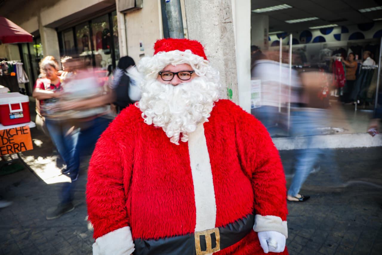 $!En Culiacán, Santa Clos también resiente a la crisis de violencia