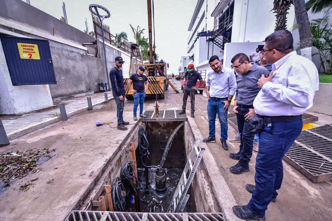 $!Llegaron a colectores 100 toneladas de basura durante las lluvias: Karla Camacho