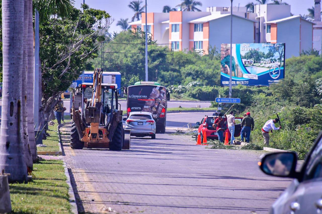 $!Servicios Públicos solo da mantenimiento a zona turística de Mazatlán