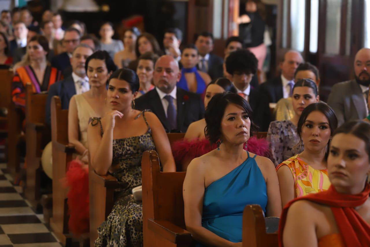 $!Ana Sofía Ley y Quirino Ordaz Fuentes se dan el sí ante el altar