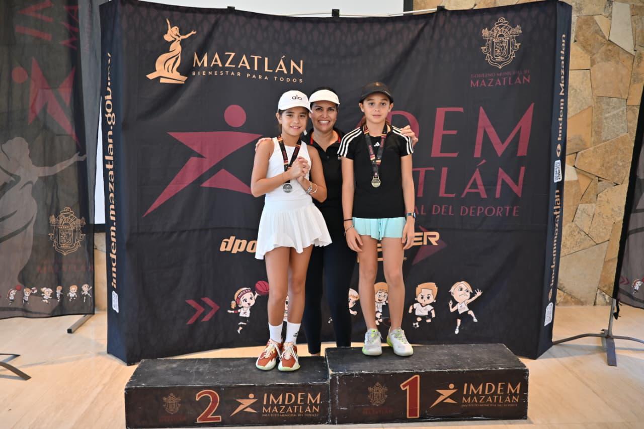 $!Imdem cierra tercera fecha del Circuito de Tenis y perfila selección rumbo al Máster de Mazatlán