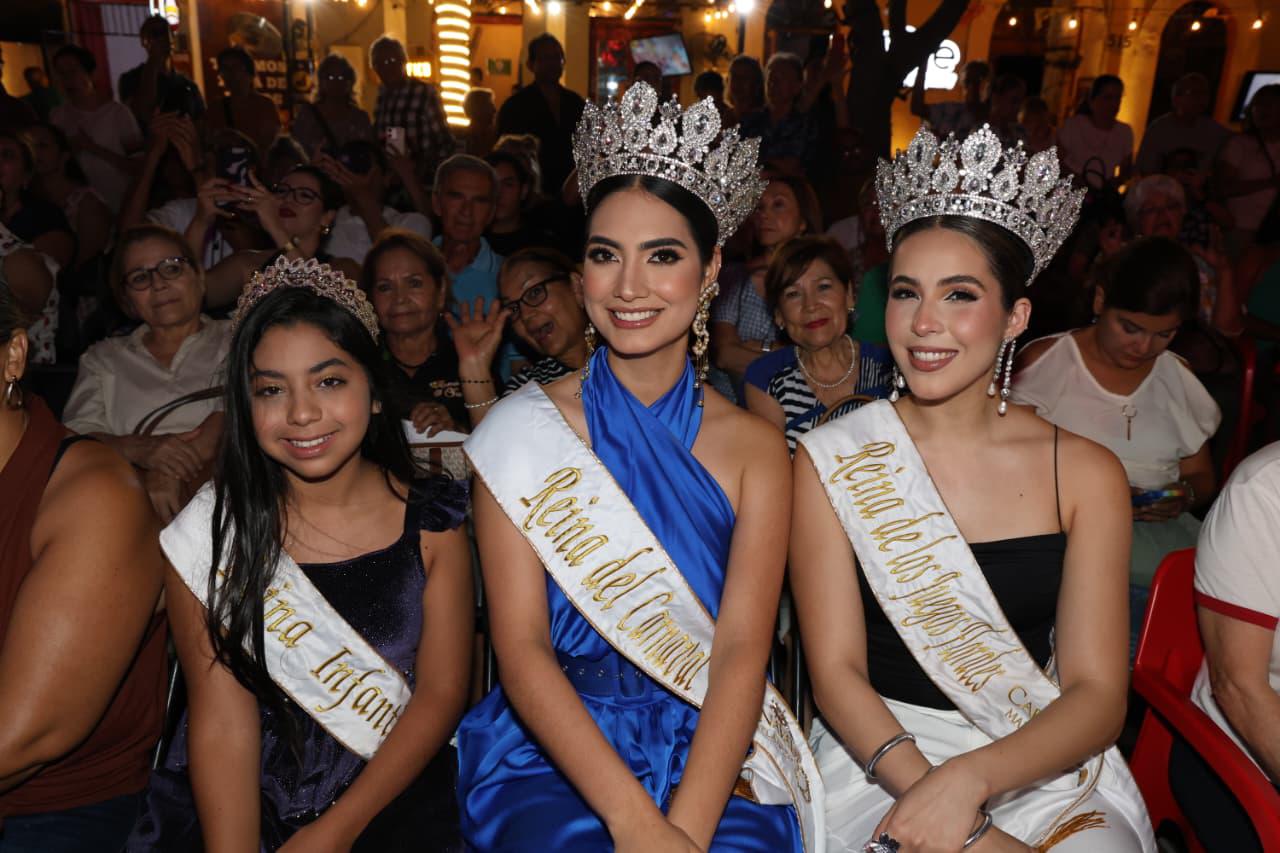 $!Eileen Cruz, Anahí Esparza y Mariana Guerrero, Reina Infantil, Reina del Carnaval y Reina de los Juegos Florales, del Carnaval 2026, respectivamente.