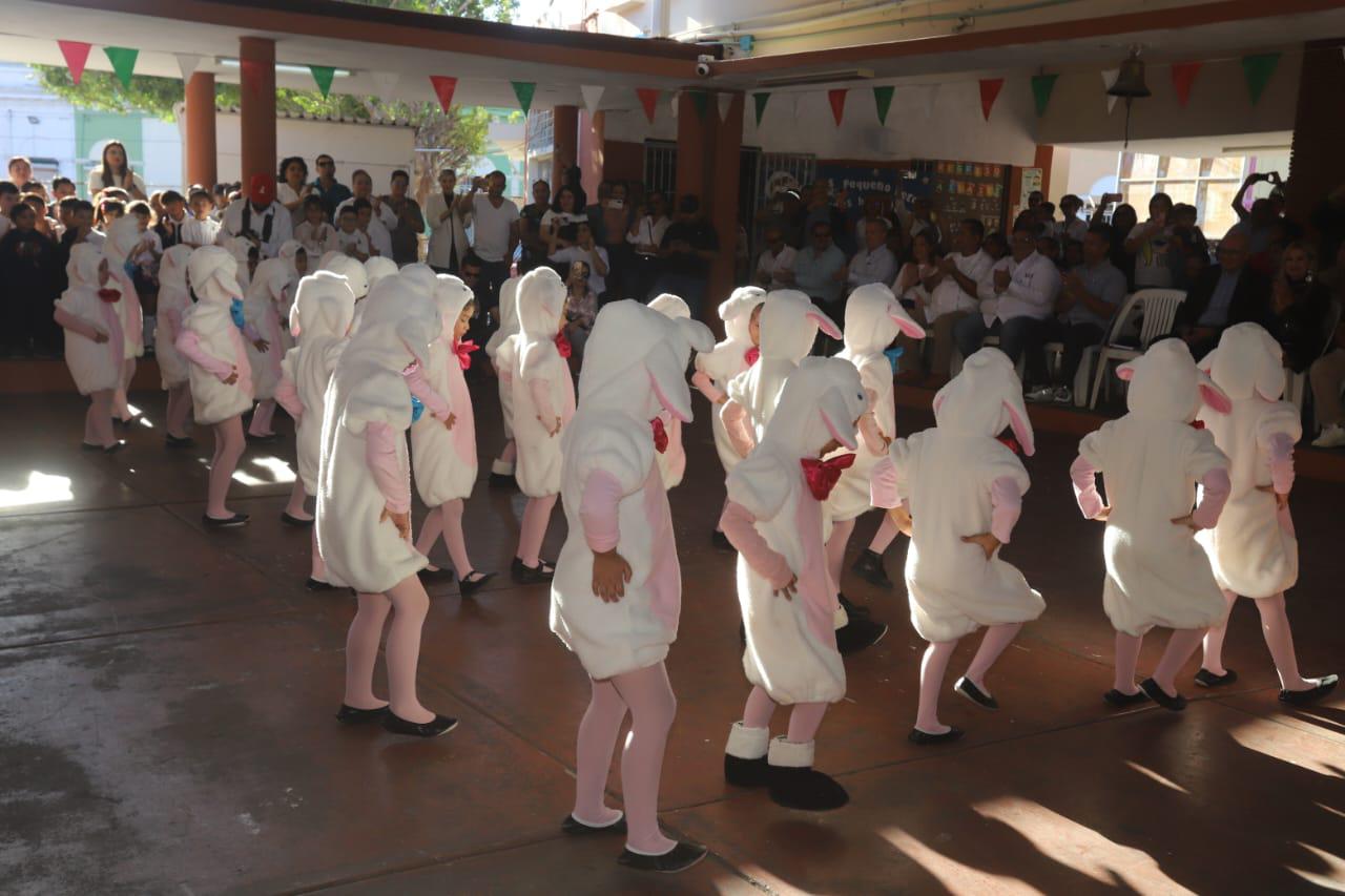 $!Realizan Lunes Cívico en Escuela Primaria ‘General Ángel Flores’, en Mazatlán