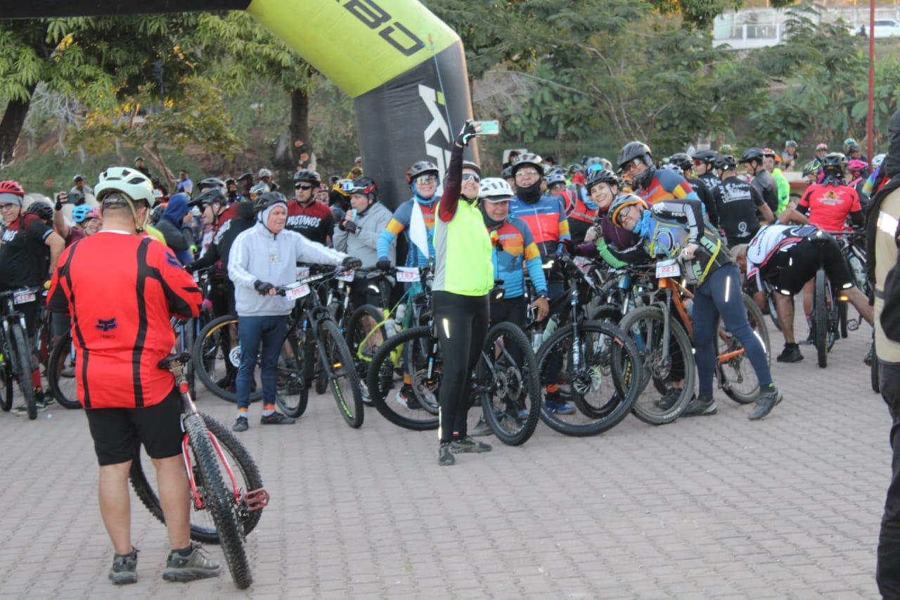 $!Ciclistas responden a la Rodada Pueblos Mágicos El Rosario