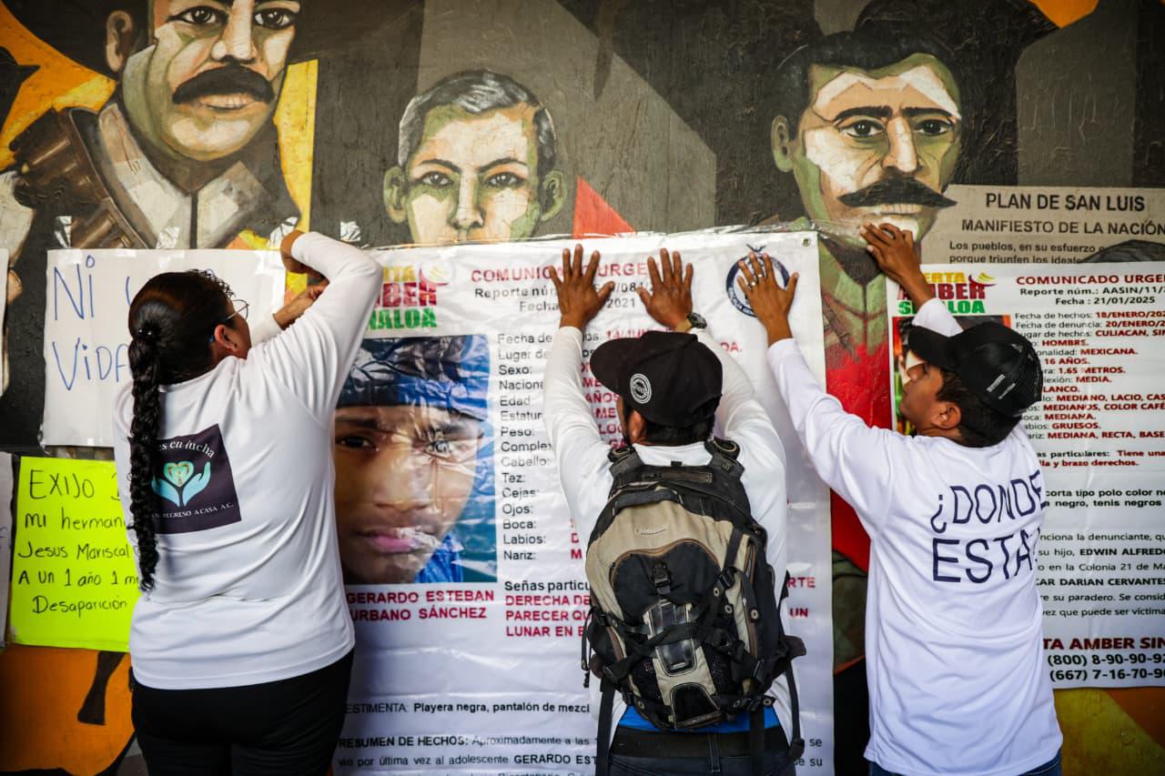 $!Madres en Lucha por tu Regreso a Casa exige ‘responsabilidad’ a cinco años de la desaparición de Javier Ernesto Vélez Pulido