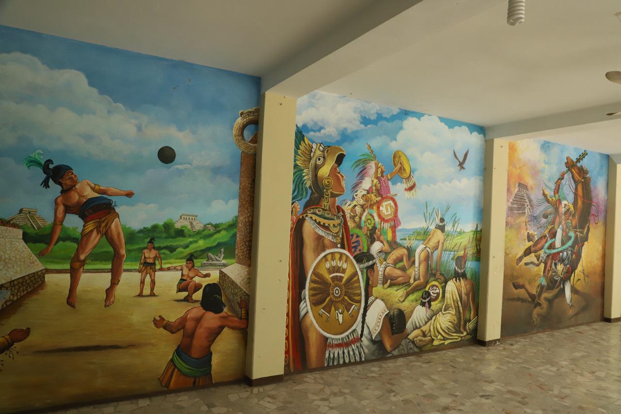 $!Emerge desde la Montuosa un Arcángel a 25 metros de altura