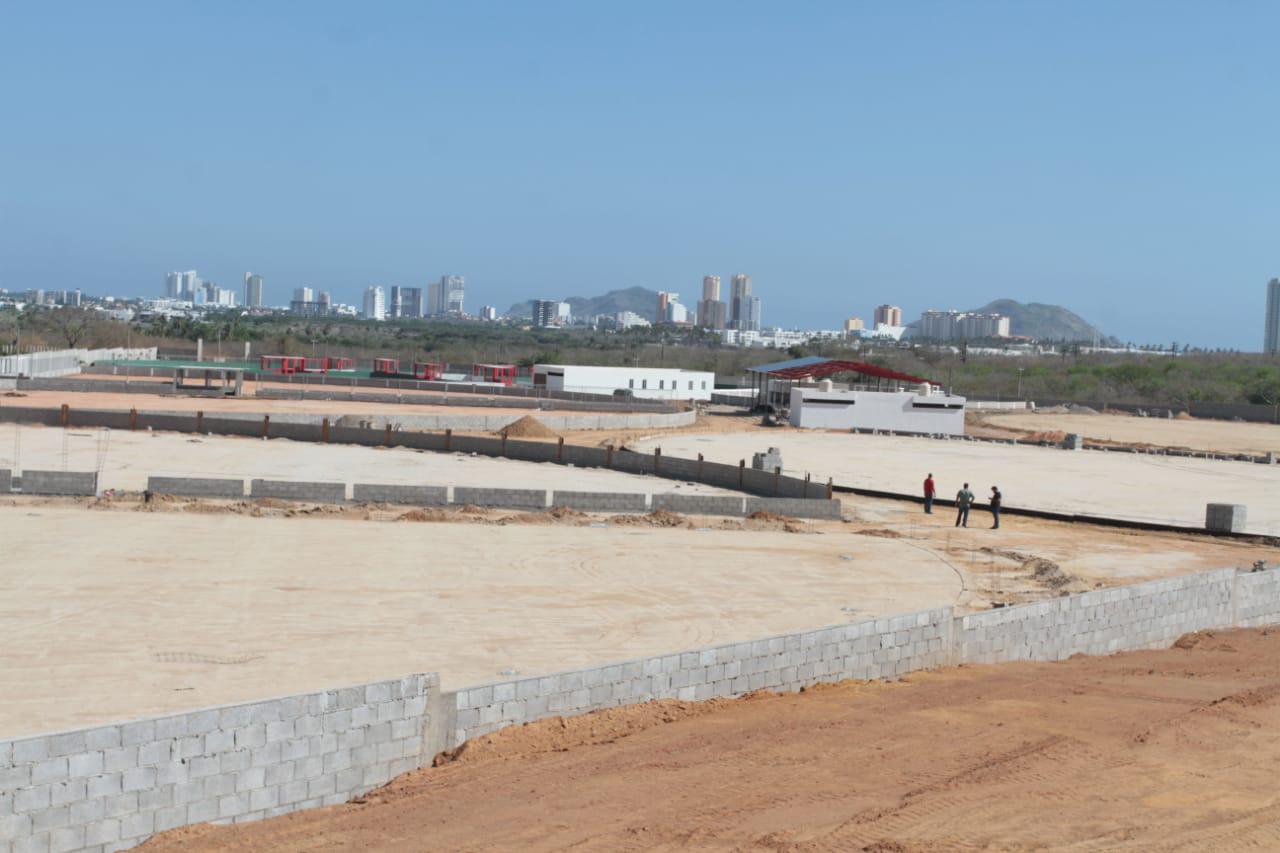$!Liga Mazatlán, con un 80% de avance de su nueva casa (FOTOS)