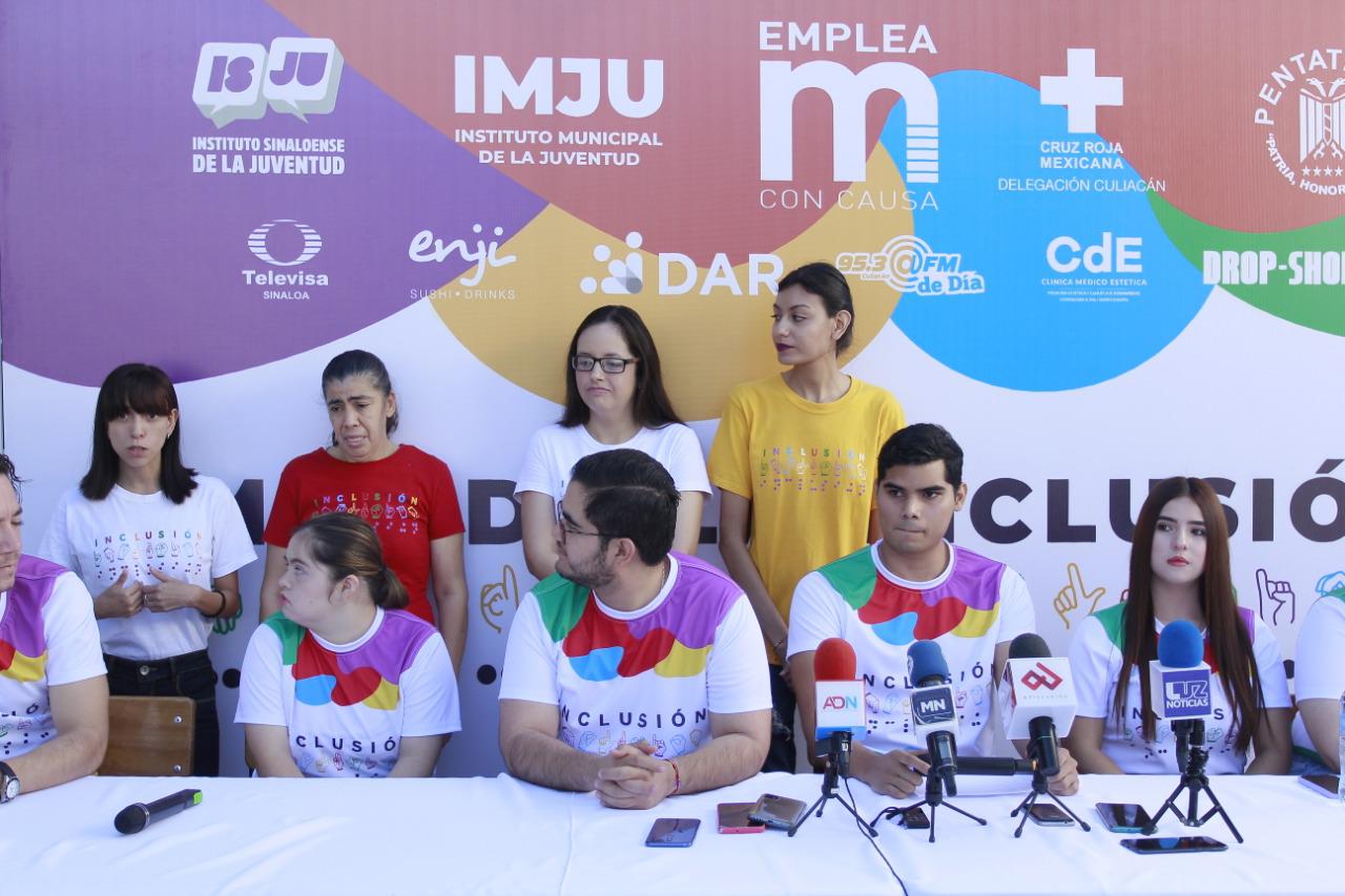 $!Emplea M presenta mes de la Inclusión en Culiacán