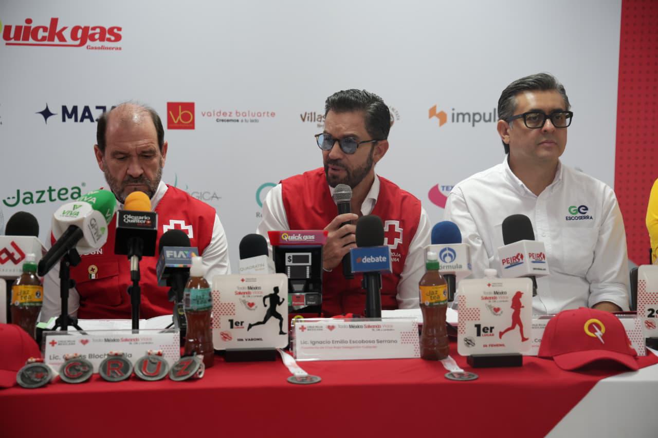 $!Cruz Roja anuncia la carrera ‘Todo México Salvando Vidas’, en Sinaloa