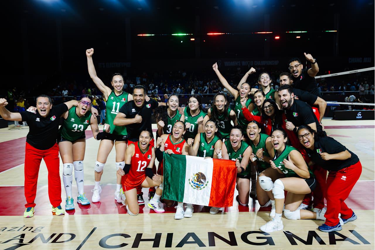 $!México vence a Colombia en cinco sets y cierra con orgullo el Mundial Femenino de voleibol