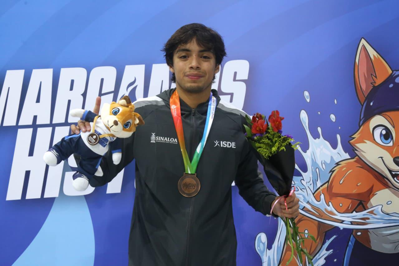 $!Sinaloense Luis Ernesto Urías vuelve al podio: bronce en 200 mariposa