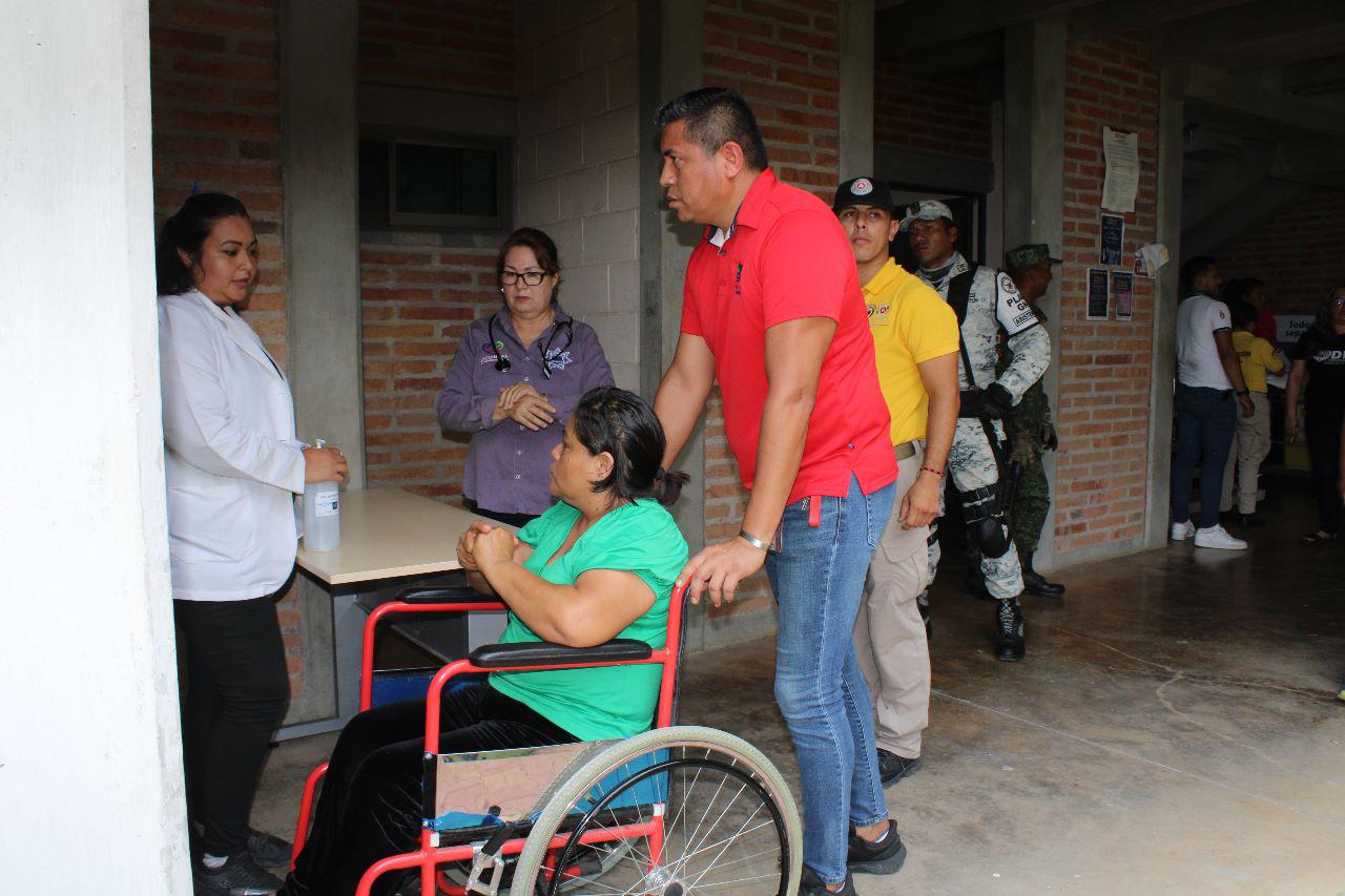 $!Activan simulacro del Plan DNIII en Escuinapa para temporada de lluvias