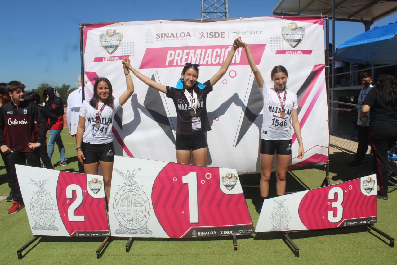 $!Rompe récord la Selección de Mazatlán en atletismo