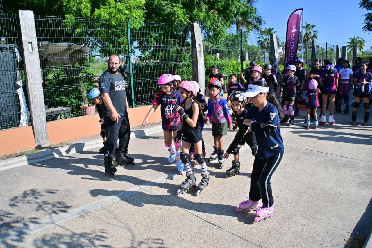 $!Fomentan el deporte y la convivencia con la actividad ‘Recorre Mazatlán en Patines’