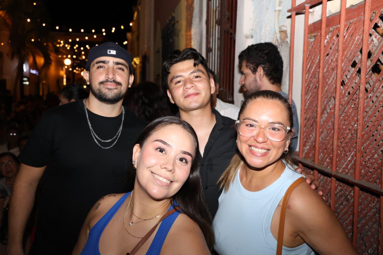$!Claudio Valdez, Jonathan Sierra, Claudia Ávalos y Esperanza Sánchez.