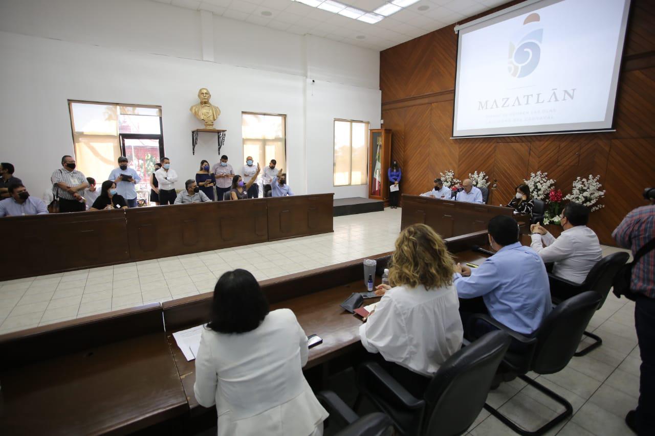 $!Suspenden primera sesión del Cabildo de Mazatlán por presencia de alguien ‘ajeno’