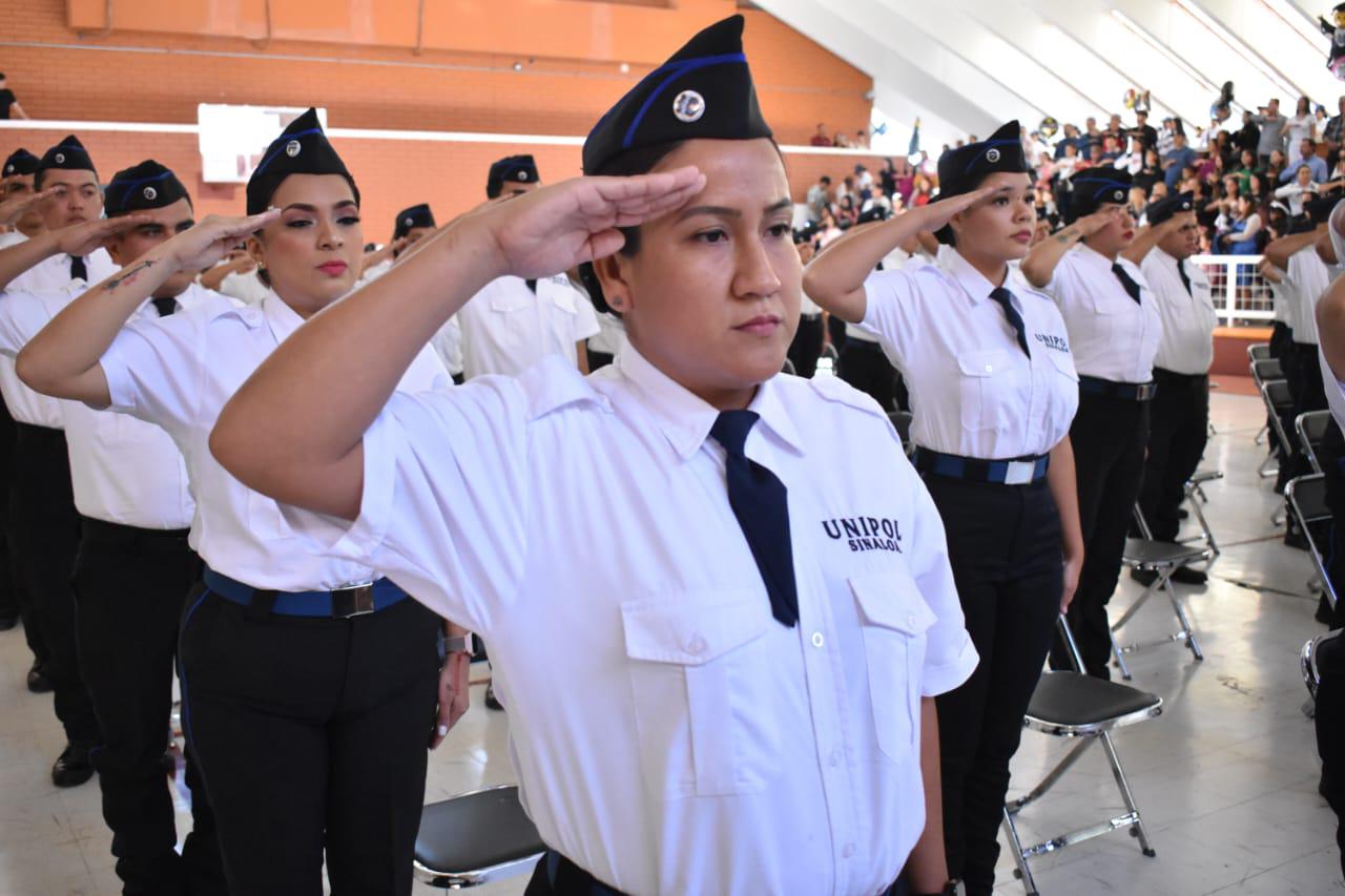 $!Se gradúan 119 policías municipales y custodios penitenciarios de la Unipol
