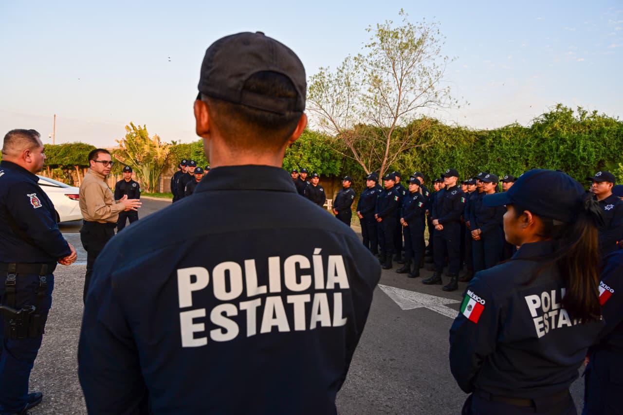 $!Refuerzan la Policía Estatal de Sinaloa 100 elementos adiestrados por Defensa