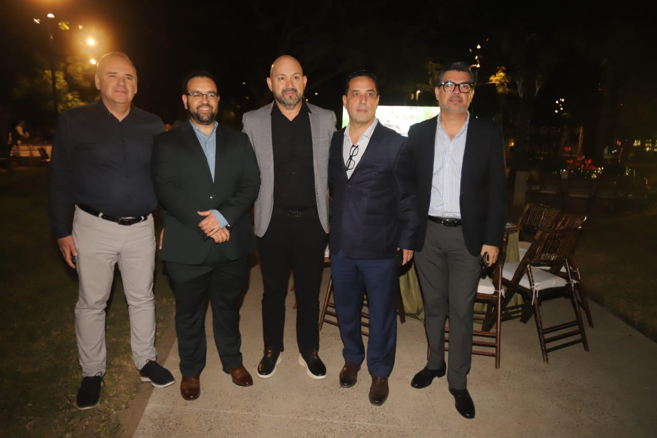 $!Julio Cota, Bernardo Sánchez, Oliver Tirado, Isaac Benítez y Santiago Toledo.