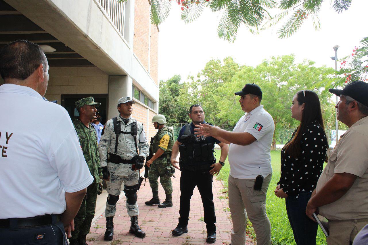 $!Activan simulacro del Plan DNIII en Escuinapa para temporada de lluvias