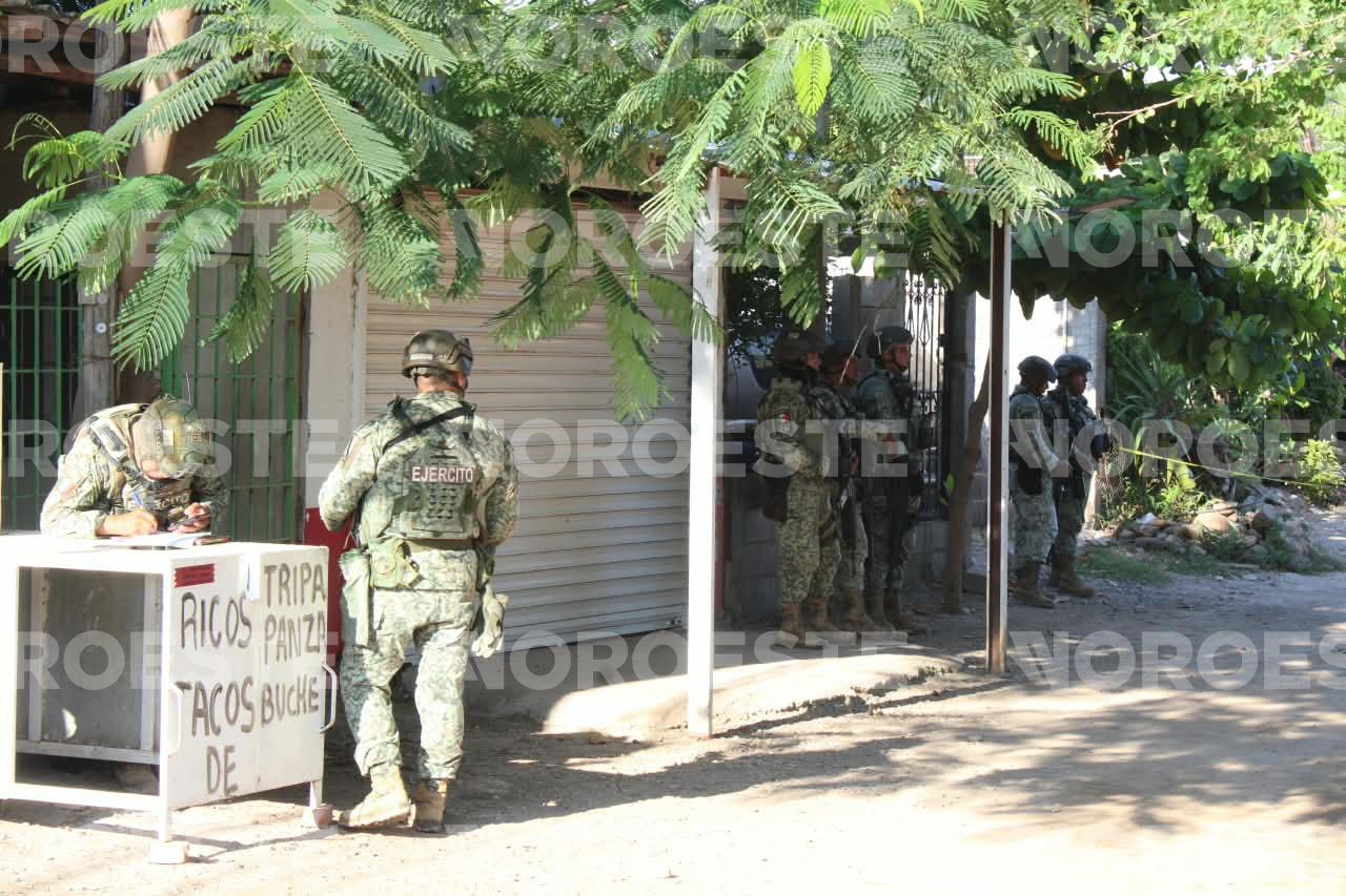 $!Asesinan a balazos a una mujer en la colonia 5 de Febrero, en Culiacán