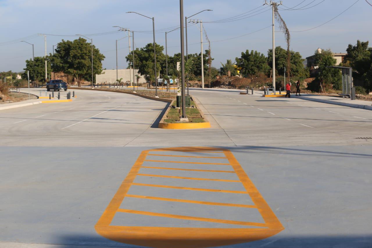 $!Inaugura Rocha ampliación de la Avenida Santa Rosa, en zona popular de Mazatlán