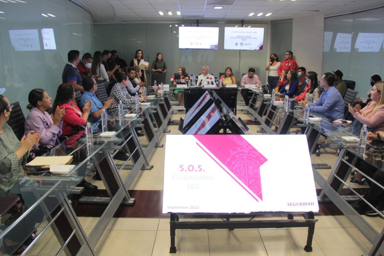 $!Autoridades de Sinaloa acuerdan promover el uso de la aplicación de alerta de pánico