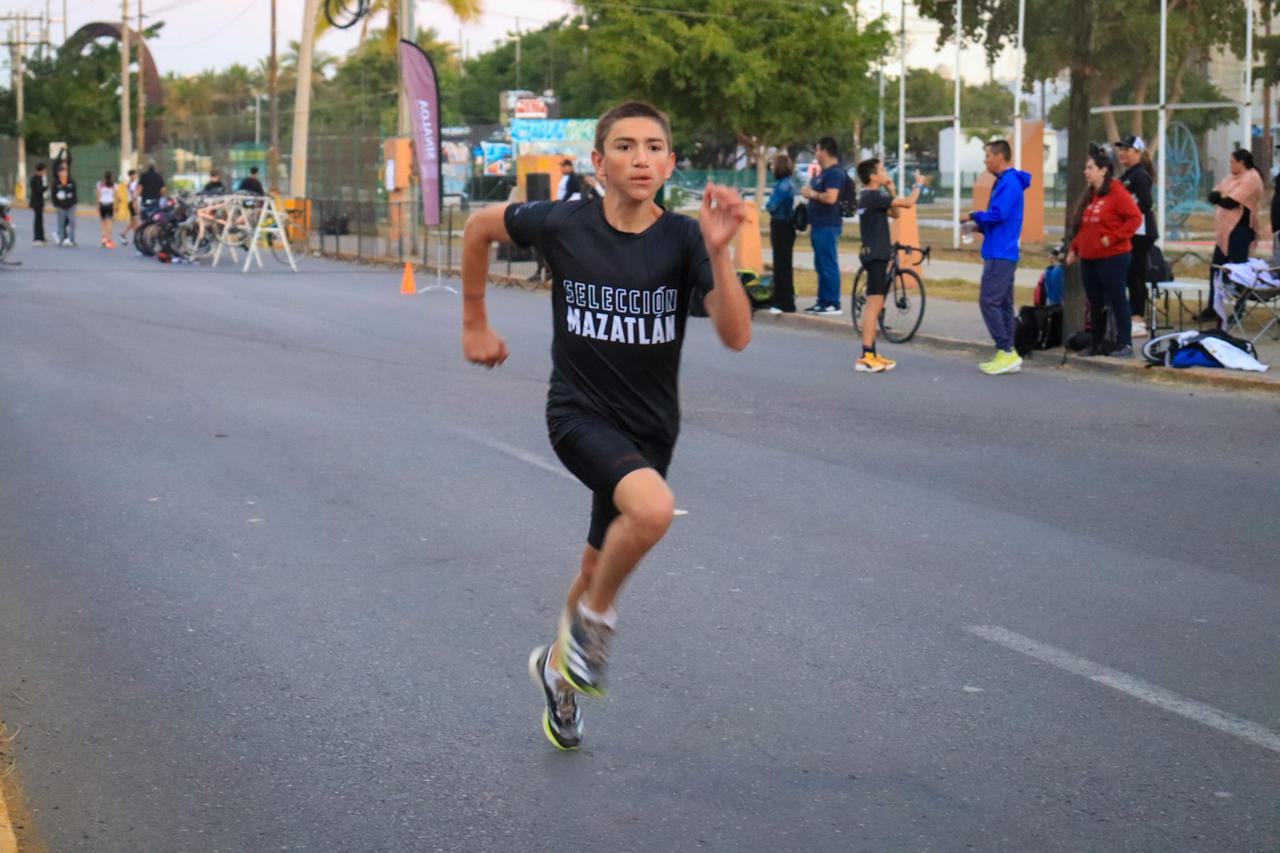 $!Domina Culiacán etapa estatal de Duatlón de Juegos Conade