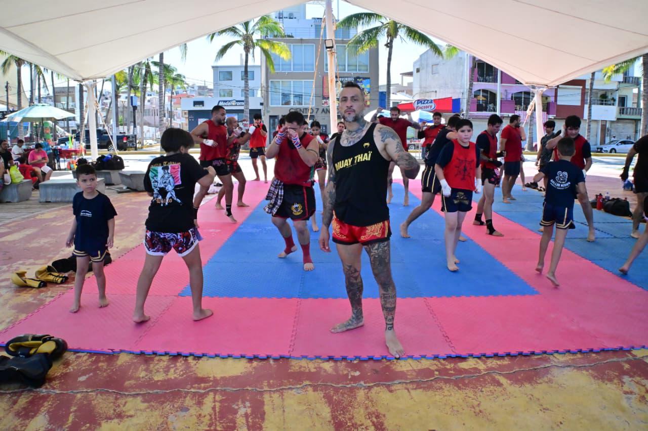 $!Muay thai gana terreno en Mazatlán con seminario especializado