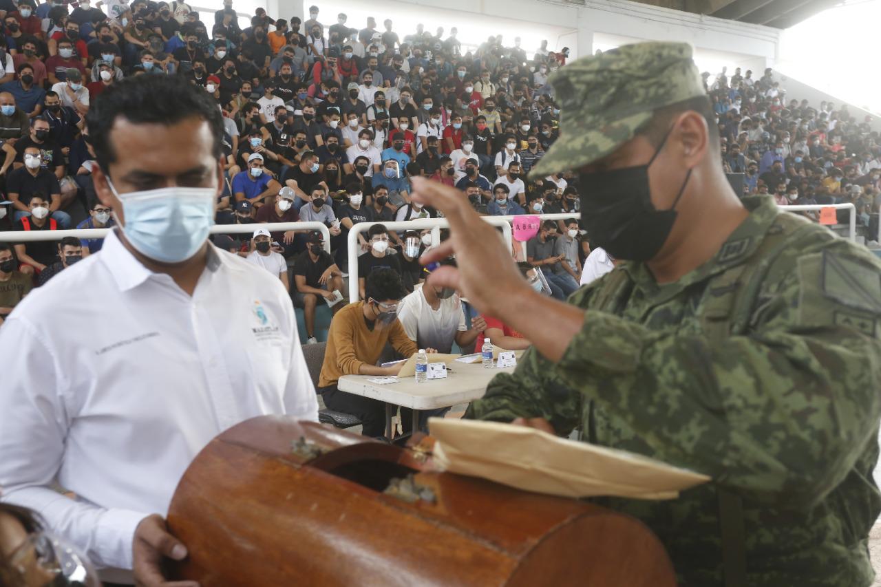 $!Es este domingo el sorteo de las cartillas del Servicio Militar Nacional, en Mazatlán
