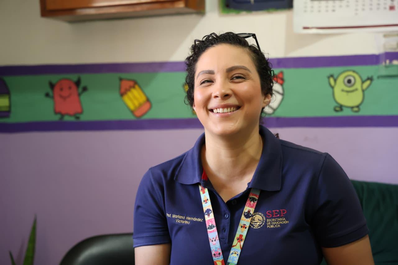 $!Entre carreras y sonrisas, Mariana encontró su vocación docente transformando el juego en aprendizaje